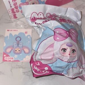 MM Milk Candy Rabbit CONFIRMED Taro  Bunny Pendant